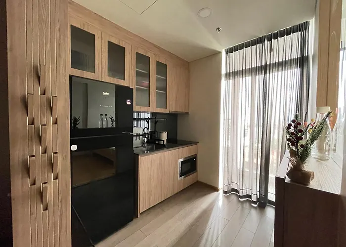 Zenith Ekkamai 1br King Size Sky View Bts Eakkamai * Bangkok